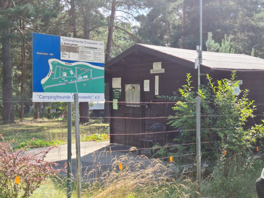 Campingplatz der Campingfreunde Chossewitz
